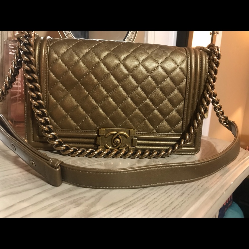 Chanel Boy handbag. Authentic